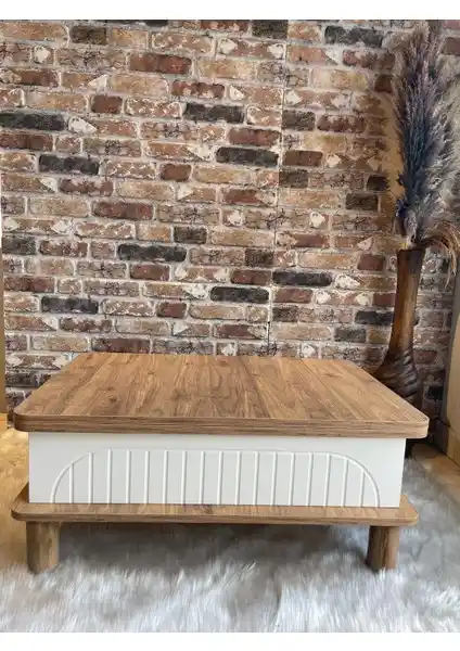 Comiet Bohem MDF Akıllı Orta Sehpa: Modern ve Çok Fonksiyonlu Tasarım Özellikleri