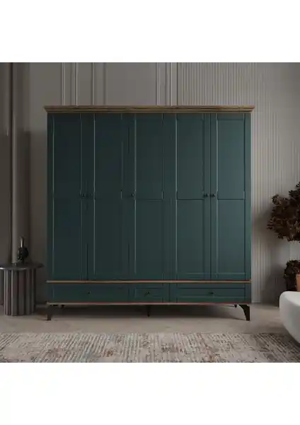 Comiet Silva 5 Kapaklı MDF Gardrop Modern Tasarım ve Fonksiyonellik Sunar