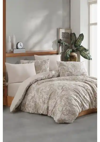 Conzaliza Çift Kişilik Pamuklu Nevresim Seti Modern Tasarım ve Konforun Buluşması