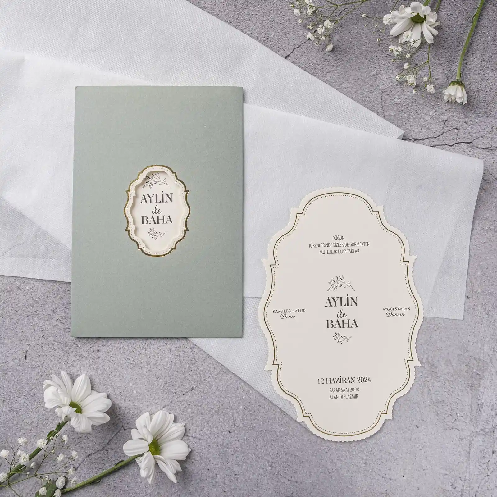 Davetiye Çerçevesi Dekorasyonda Zarafet ve İşlevselliğin Buluşması