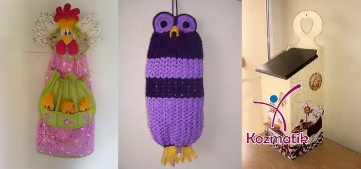 Değişik Poşetlik Modelleri ile Mutfak ve Dekorasyonunuza Yenilik Katın