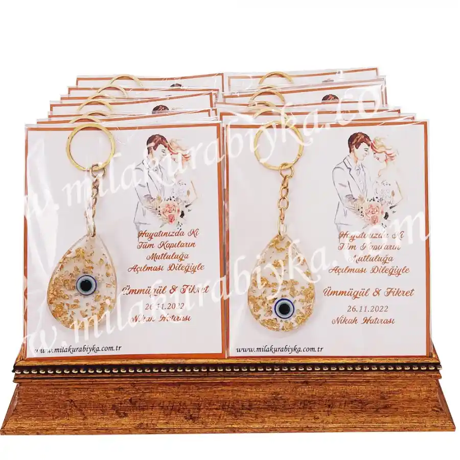 Dekorasyonda Hediye Anahtarlıklarının Estetik ve Anlamlı Kullanımı