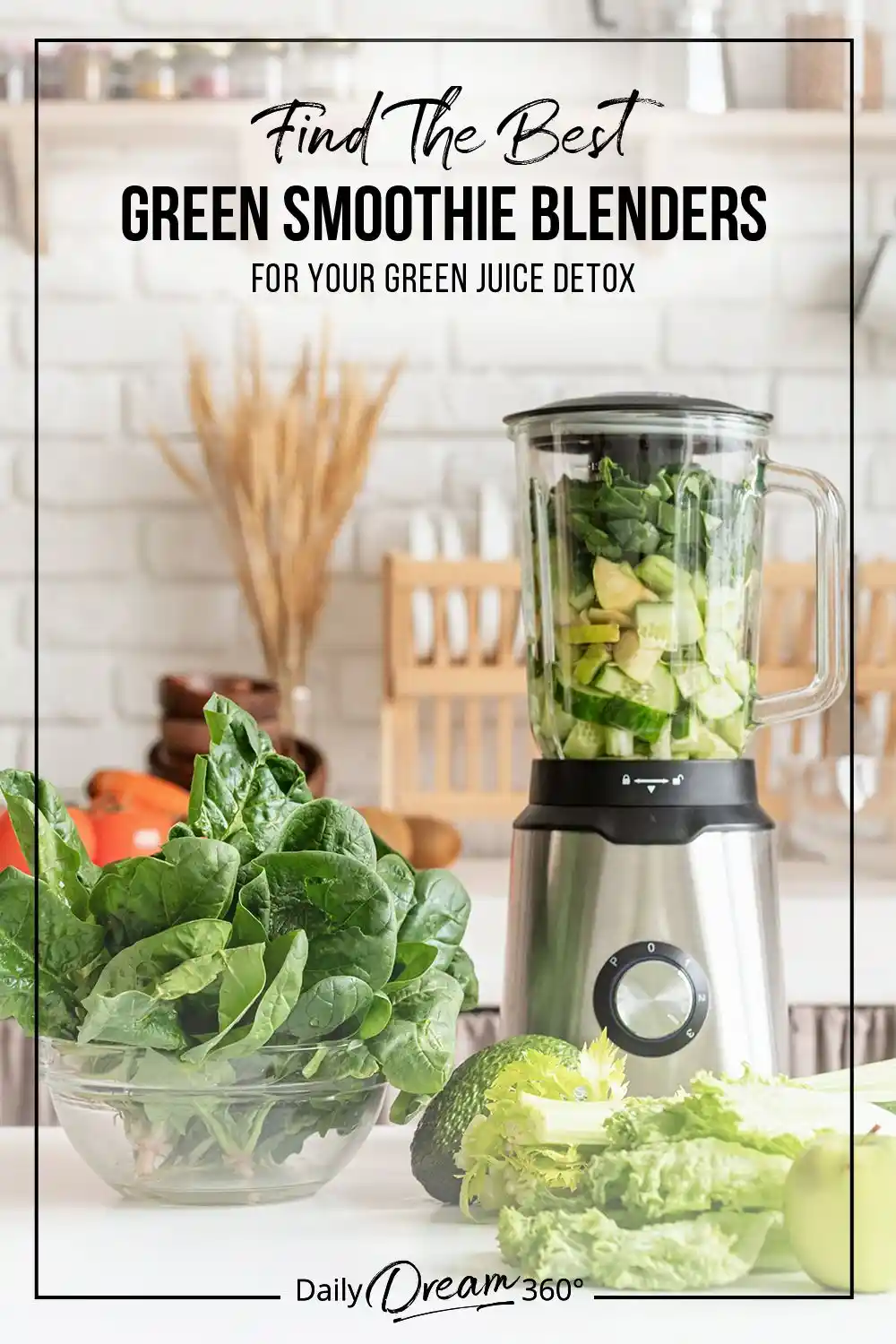 Dekorasyonda Sağlıklı ve Modern Dokunuşlar İçin Detoks Blender Kullanımı