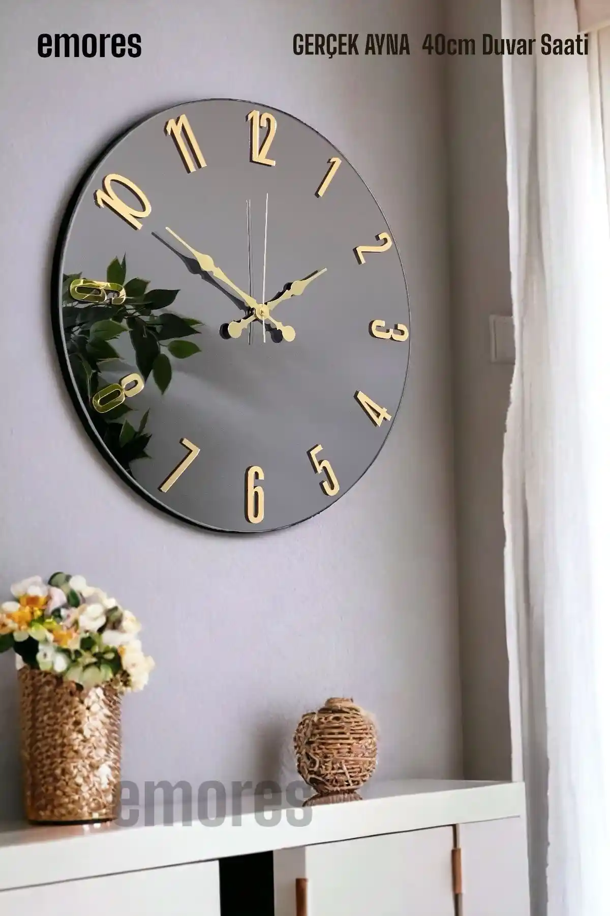 Dekoratif Duvar Saatleri ile Mekânlarınıza Şıklık ve Fonksiyonellik Katın