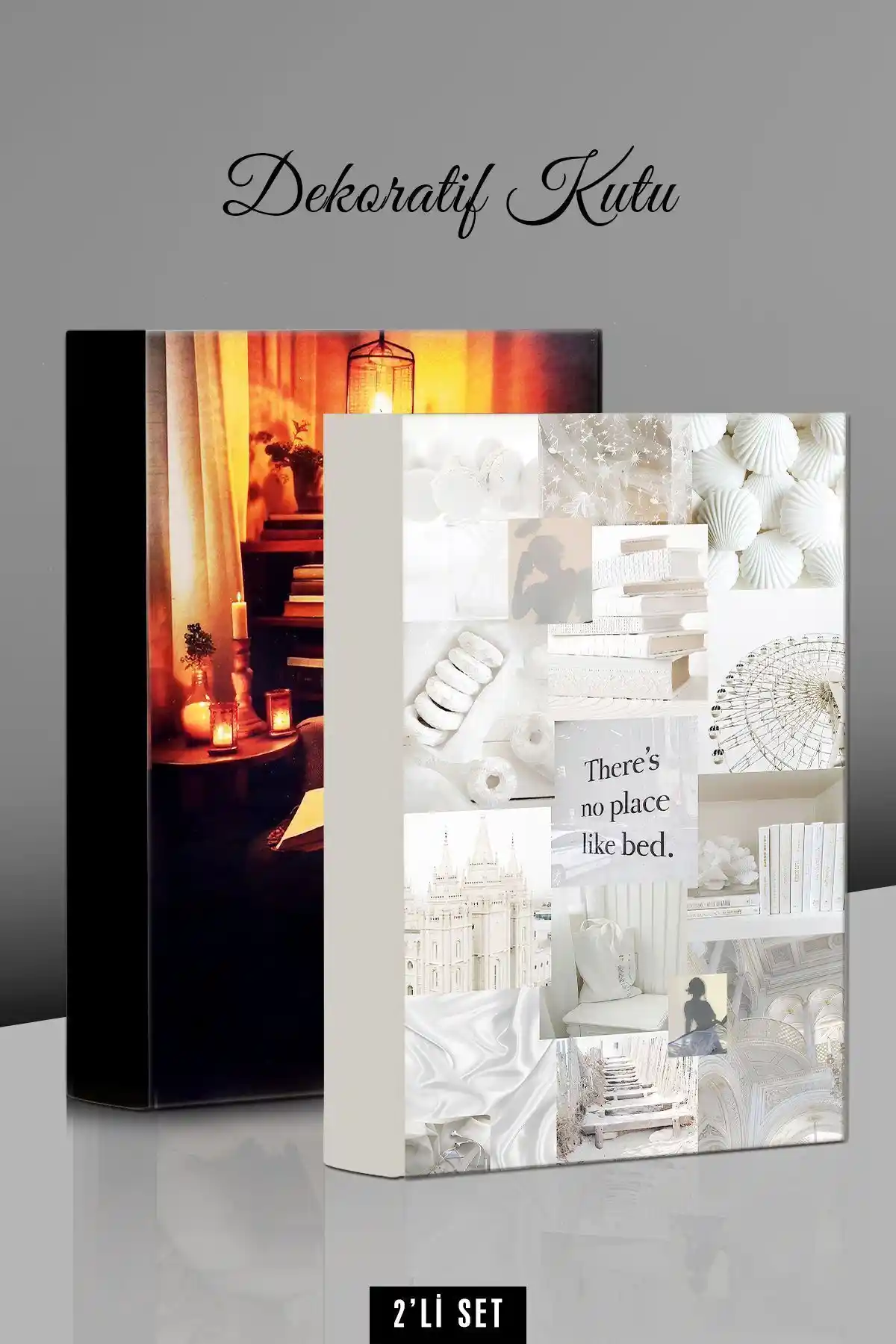Dekoratif Kitap ve Kutu Modelleri ile Evinize Şık ve Fonksiyonel Dokunuşlar
