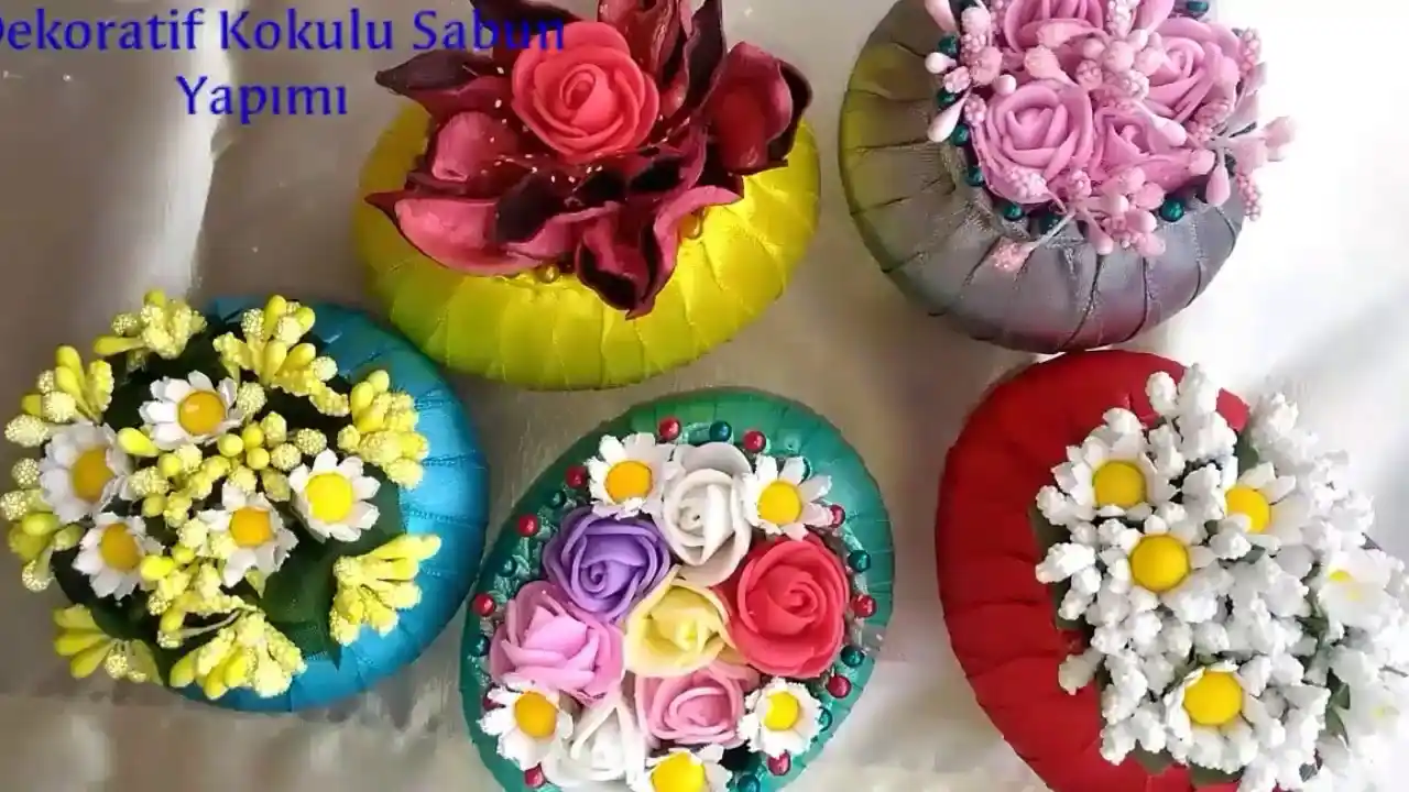Dekoratif Kokulu Sabunlar ile Evinize Şıklık ve Hoş Bir Atmosfer Katın