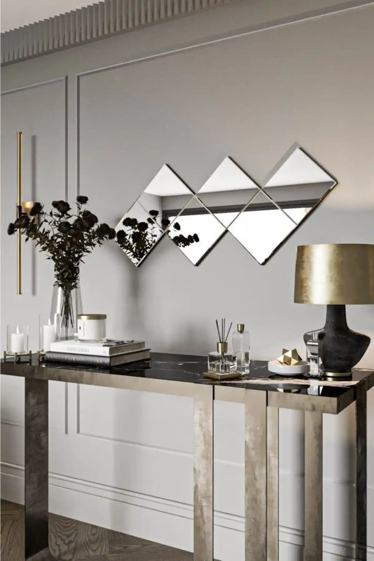 Dekoratif Konsol Aynası Seçimi ve İç Mekanlara Katkıları Hakkında Kapsamlı Rehber