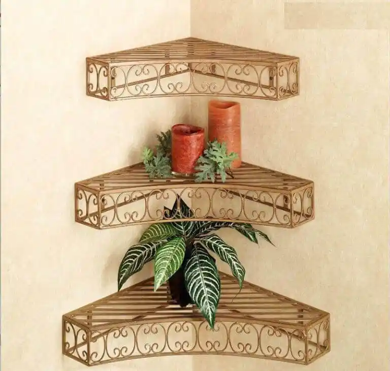 Dekoratif Köşe Raf Modelleri ile Mekânınıza Şıklık ve Fonksiyonellik Katın