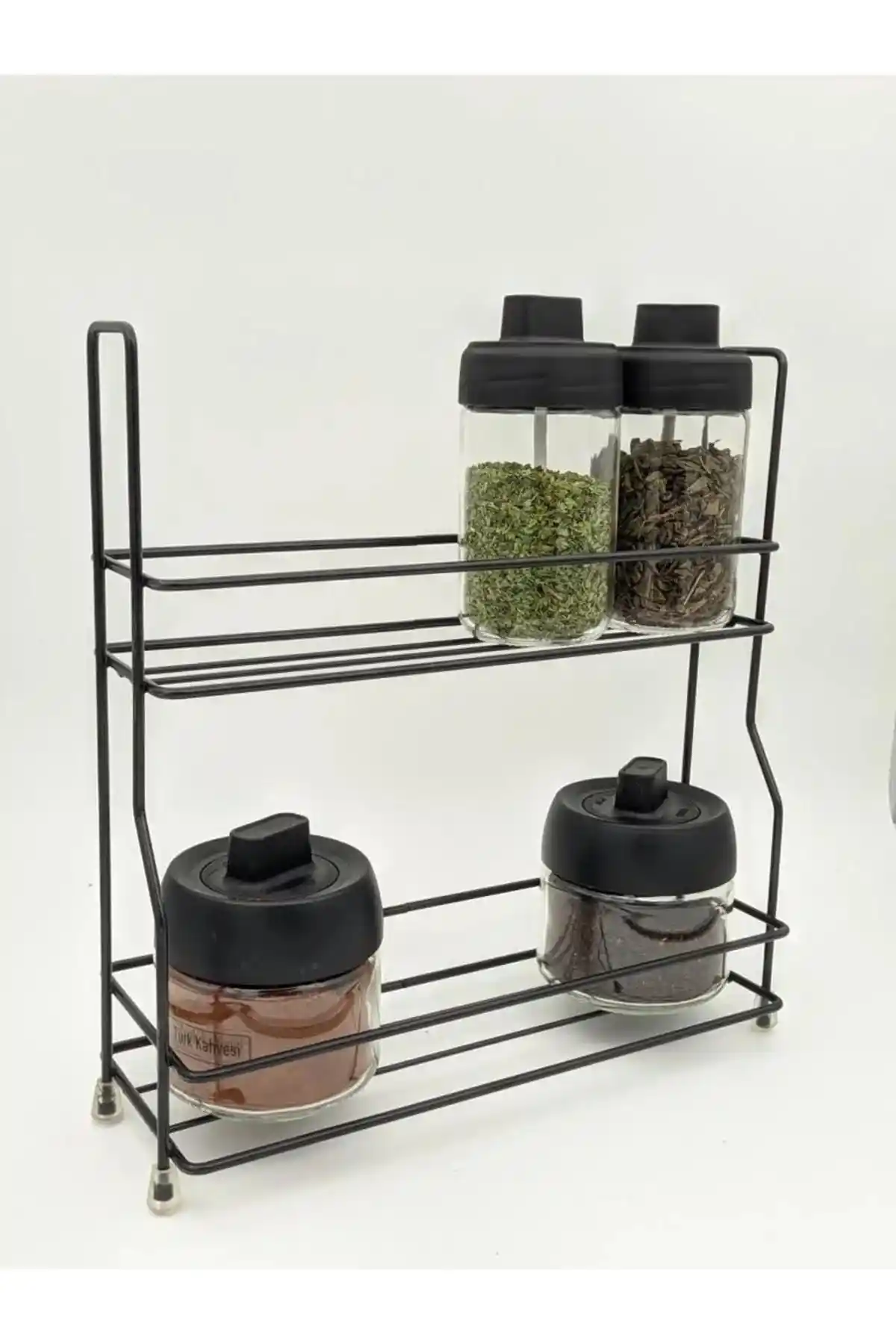 Demir Baharatlık Rafları ile Mutfakta Şıklık ve Düzen Sağlayan Çözümler