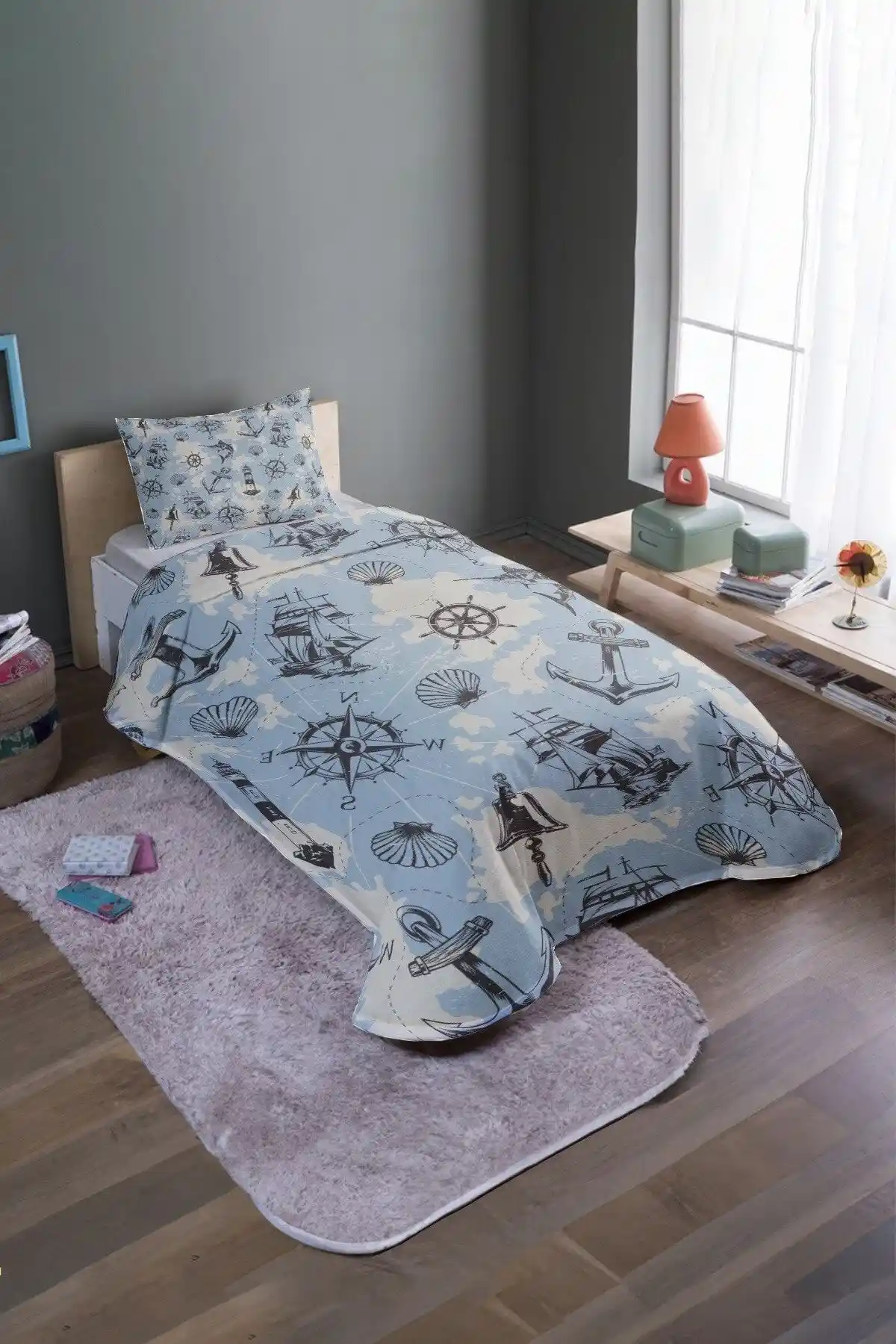 Denizci Pike Takımı ile Küçük Yatak Odalarına Şıklık ve Konfor Katın