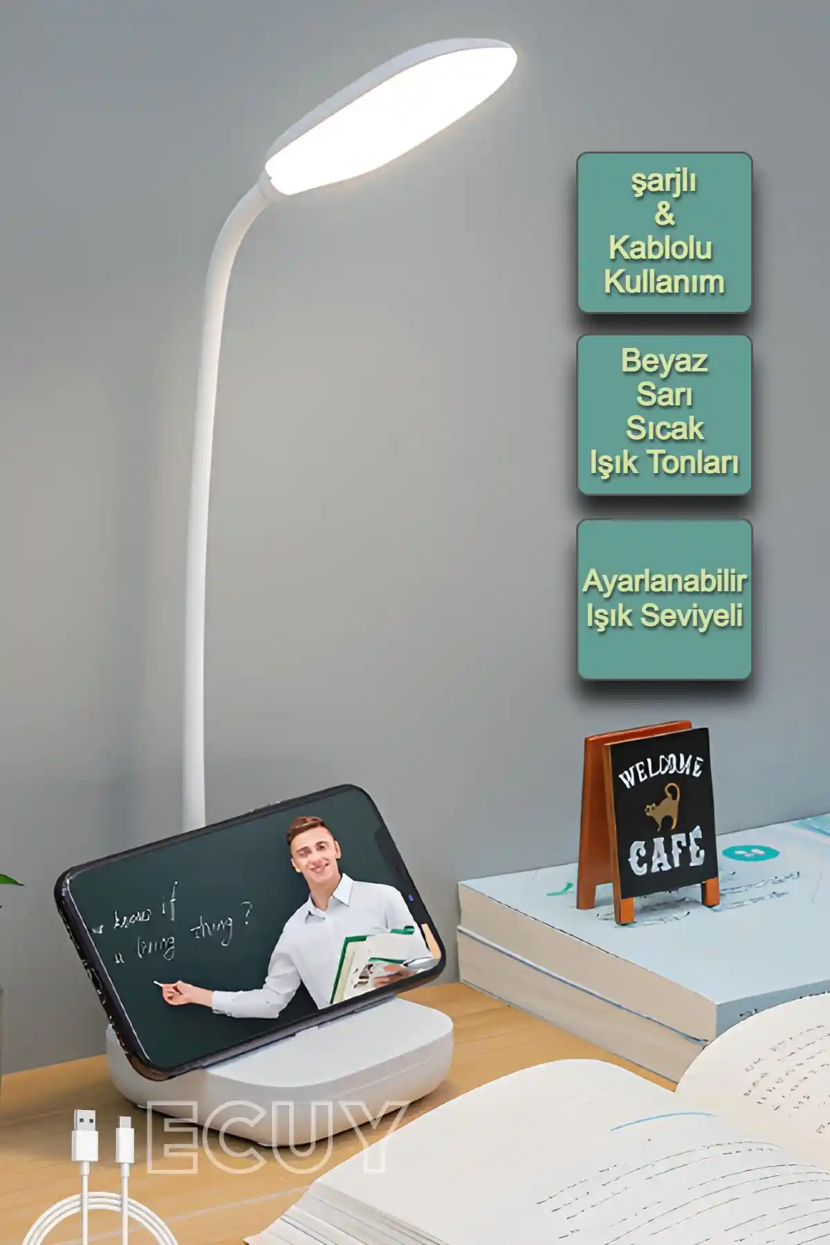 Ders Çalışma Lambası Seçimi ve Dekorasyon Uyumuyla Verimli Çalışma Ortamları