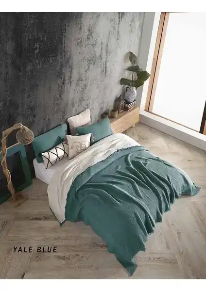 Destiny Hometex 4 Katlı Müslin Yatak Örtüsü: Sağlıklı, Çok Amaçlı ve Şık Tasarım