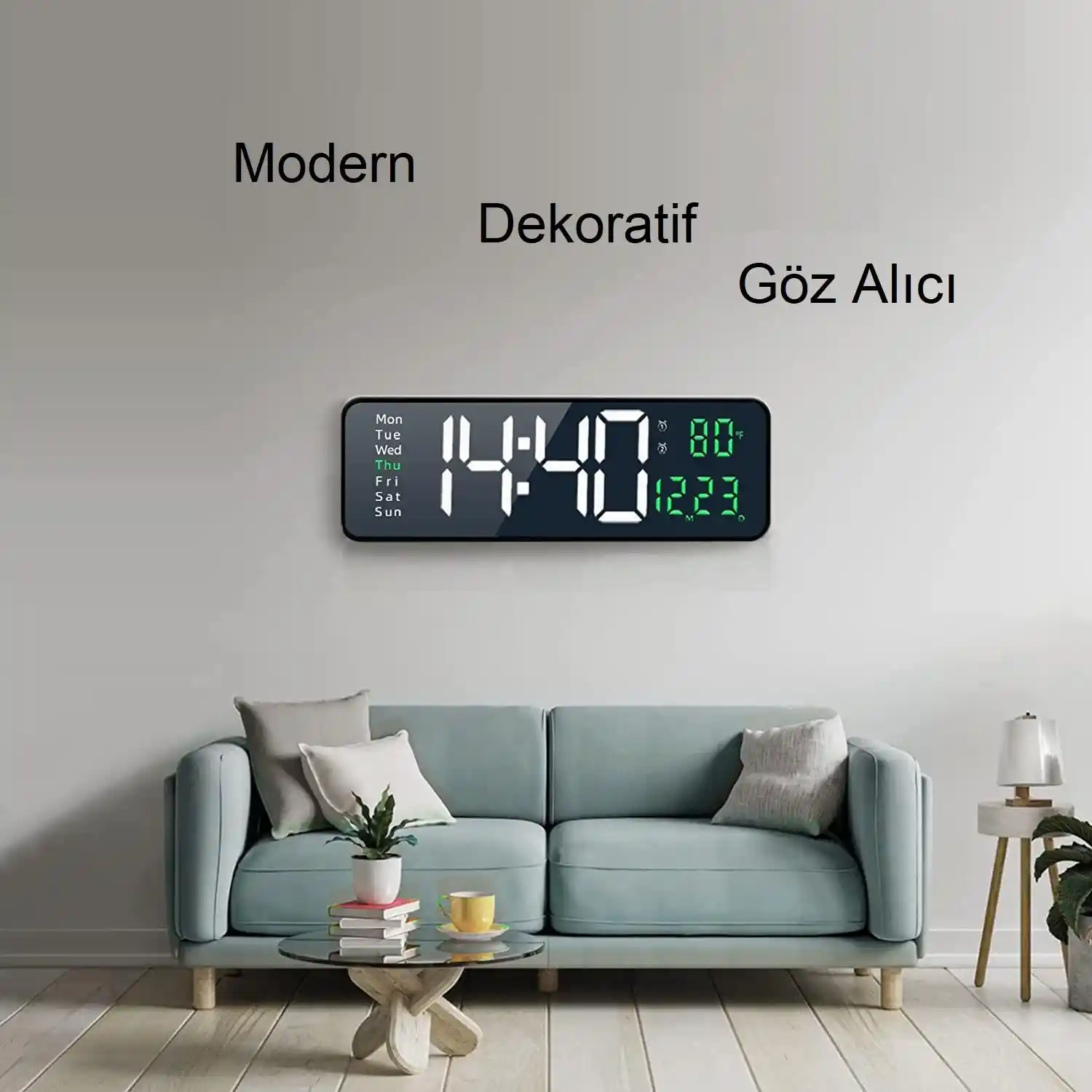 Dijital Duvar Saatleri ile Modern Dekorasyon ve Fonksiyonellik Çözümleri