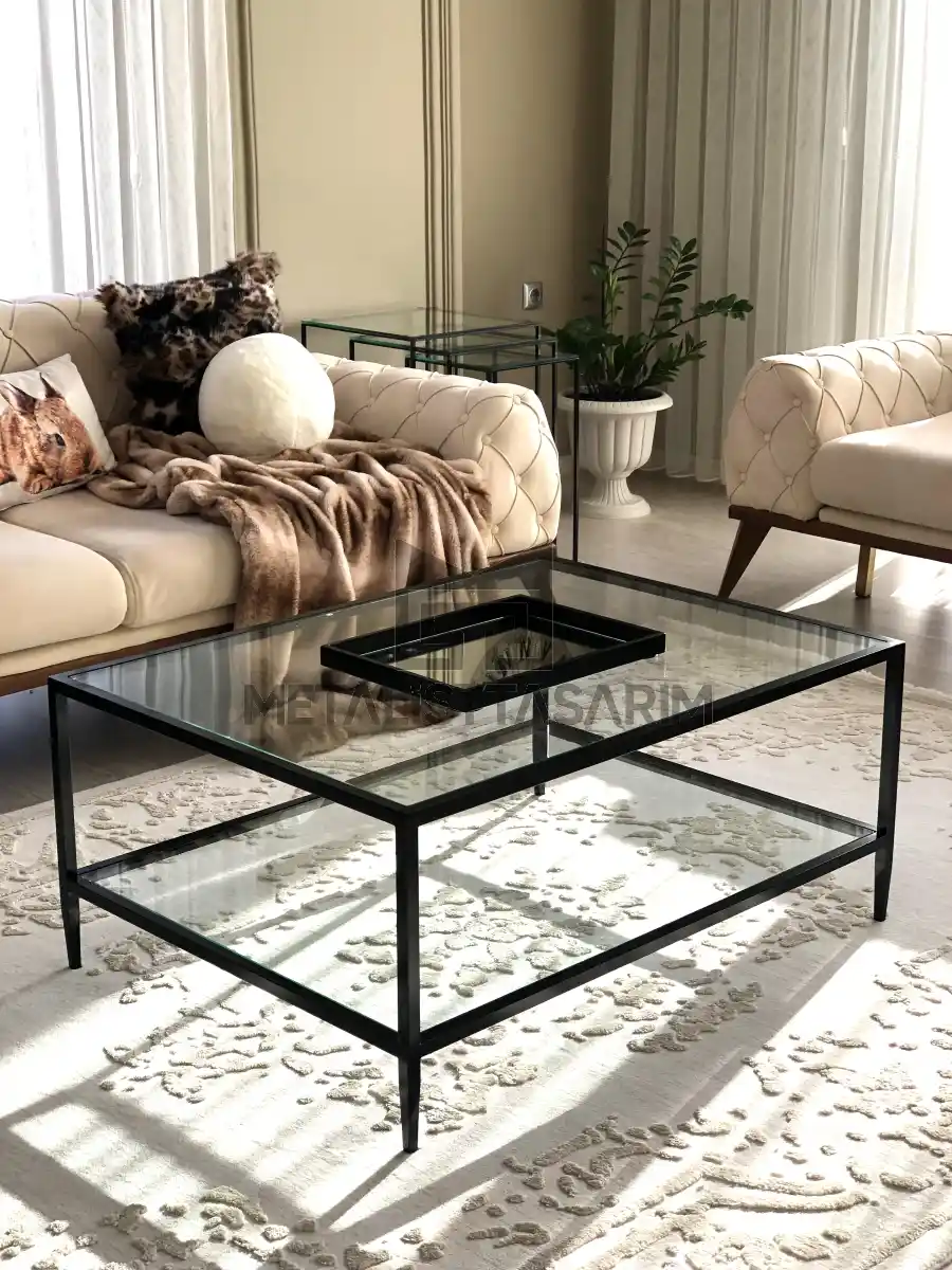 Dikdörtgen Cam Orta Sehpa Seçenekleri ve Modern Dekorasyon İpuçları