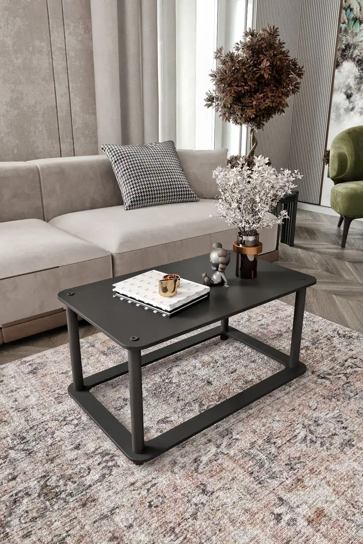 Dikdörtgen Orta Sehpa Seçimi ve Dekorasyonda Kullanım İpuçları