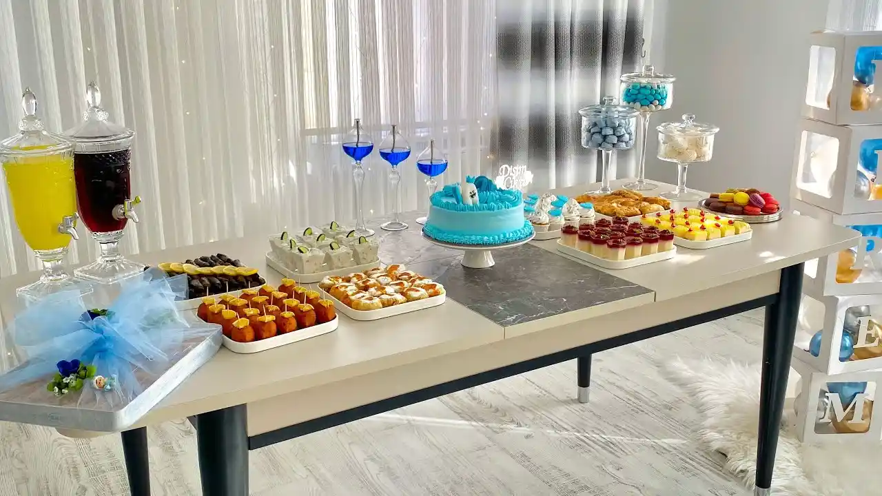 Doğum Günü Masası Dekorasyonu İçin Yaratıcı ve Şık Fikirler ve İpuçları