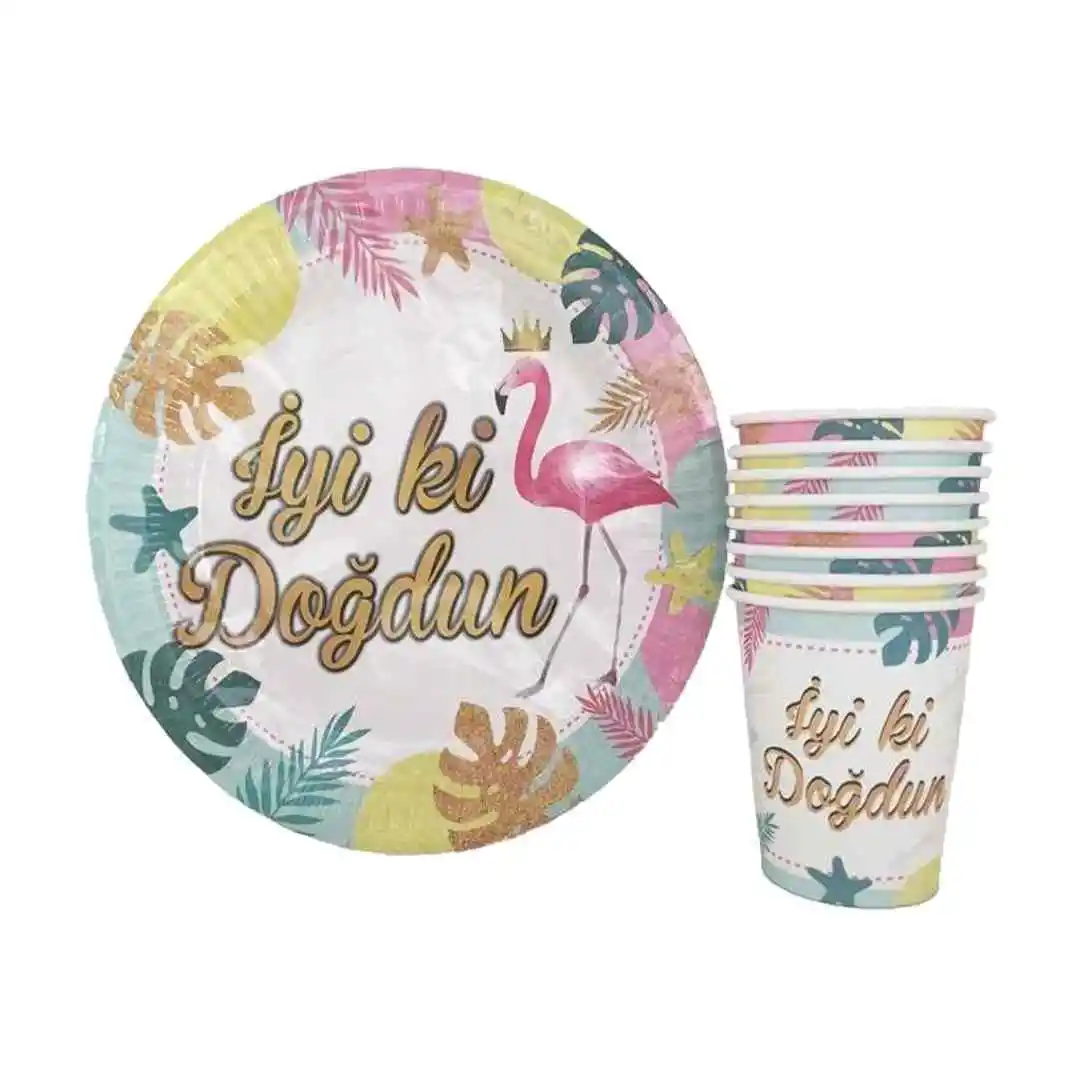 Doğum Günü Tabak ve Bardak Setleri ile Dekorasyonunuzu Farklılaştırın