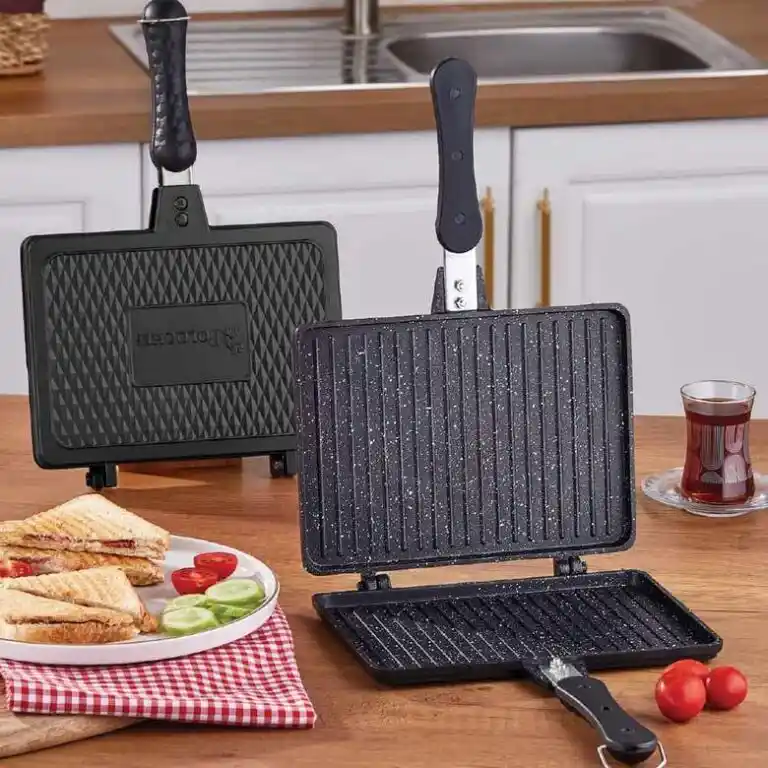 Döküm Ocak Üstü Tost Makinesi ile Mutfak Dekorasyonunu Şıklıkla Zenginleştirin