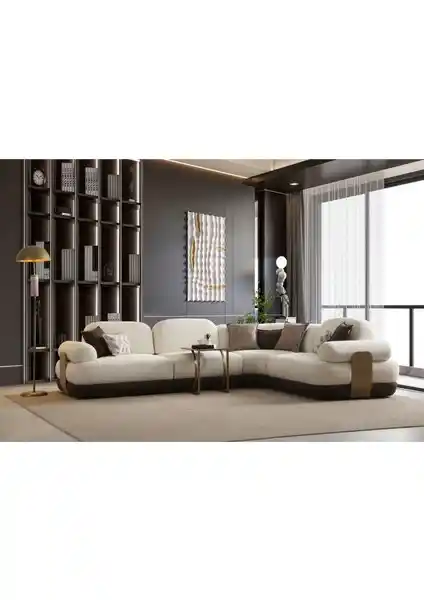 Doressa Forssa Midi Köşe Koltuk Takımı: Şık ve Dayanıklı Modern Oturma Ünitesi