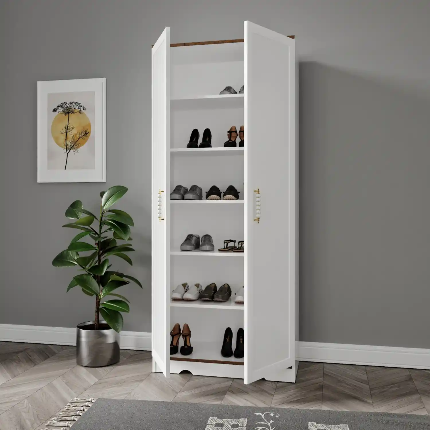 Dünya Kültürlerinden İlham Alan Country Ayakkabılık Dekorasyonu Önerileri