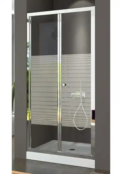 Durul Duşakabin 108 cm Ön Cephe Katlanır Akordion Kapı - Estetik ve Fonksiyonellik