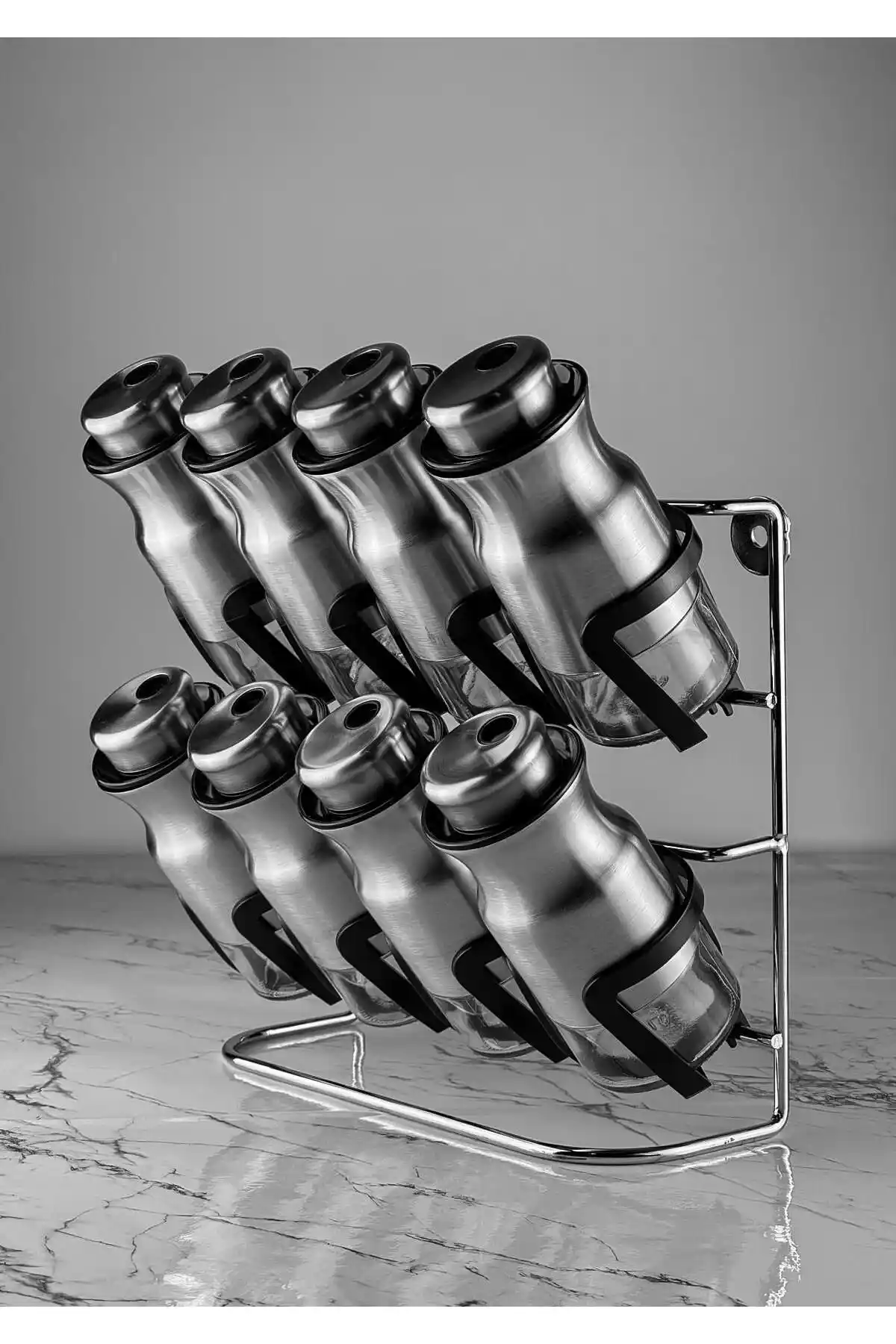 Duvara Monte Baharatlık Takımlarıyla Mutfak Dekorasyonunuzu Modernleştirin