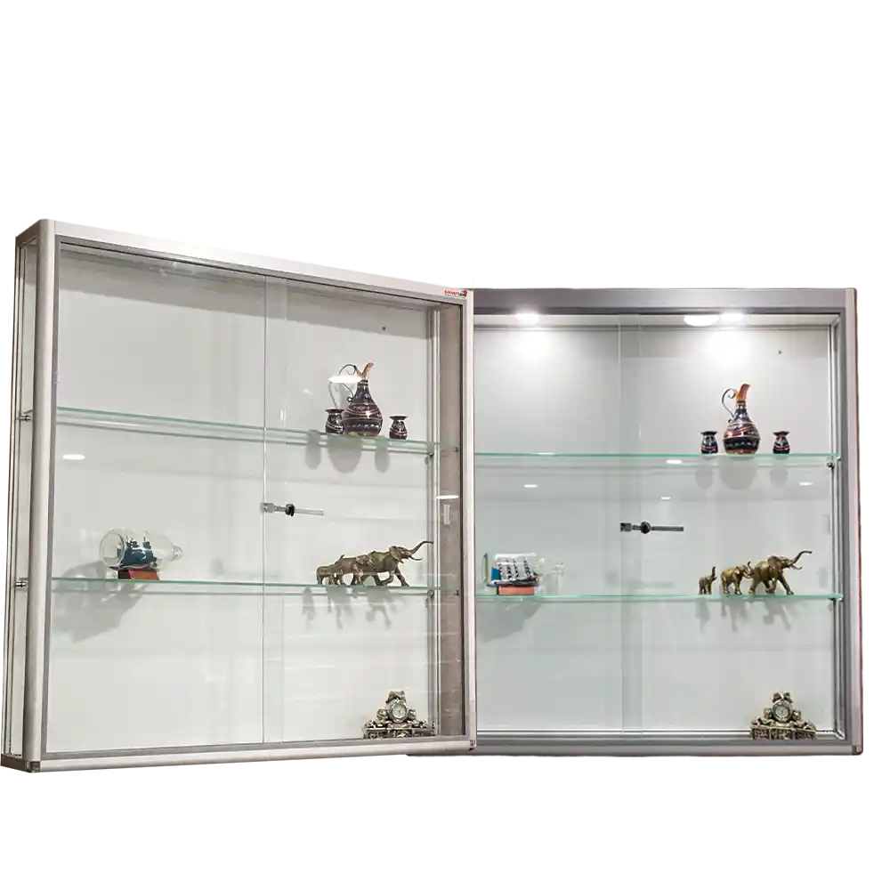 Duvara Monte Cam Vitrinler ile Modern ve Şık Dekorasyon Çözümleri