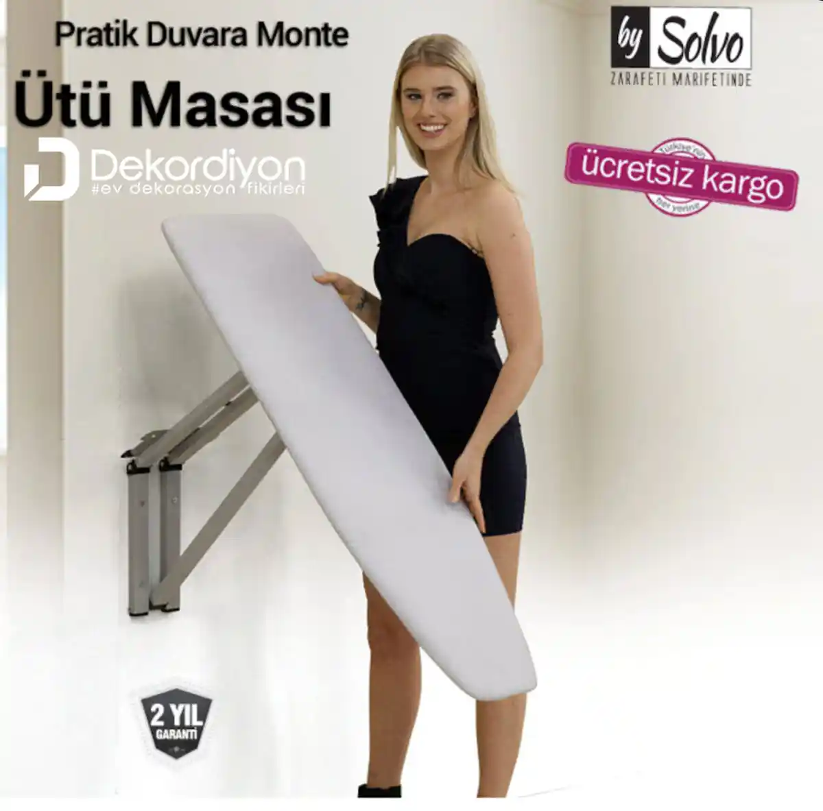 Duvara Monte Ütü Masası ile Modern ve Şık Ev Dekorasyonunu Yenileyin