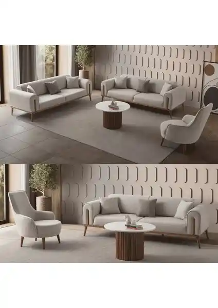 Edsy Home Riva 3+3+1+1 Modern ve Kullanışlı Oturma Grubu Tasarımı ve Özellikleri
