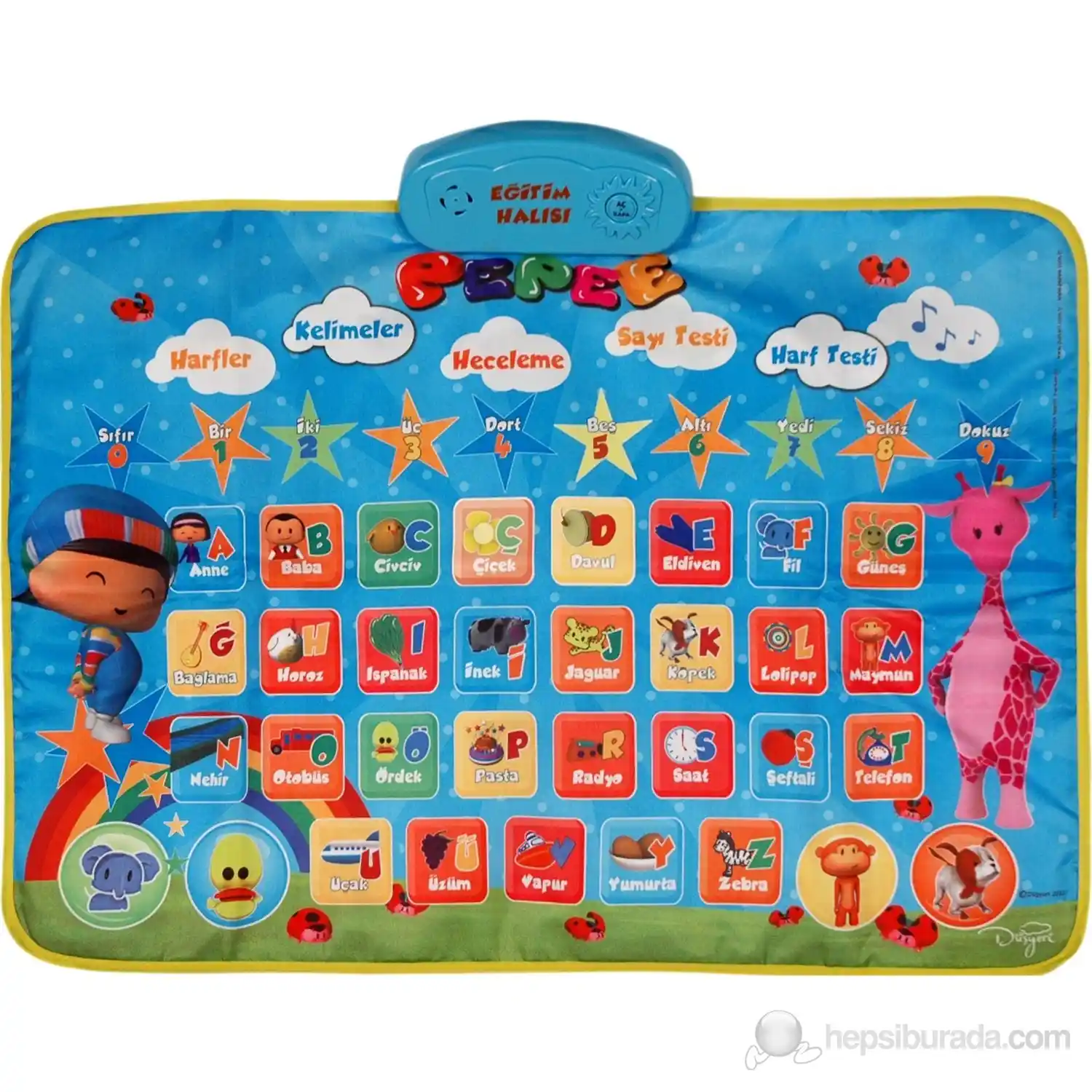 Eğitim Halısı ile Çocuk Odası Dekorasyonunda İşlevsellik ve Estetik Bütünlük