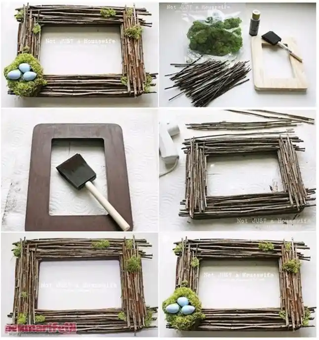 El Yapımı Çerçeve ile Kişisel ve Sürdürülebilir Dekorasyon Fikirleri