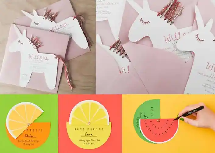 El Yapımı Doğum Günü Davetiyesi ve Dekorasyon İpuçları Kendin Yap Fikirleri