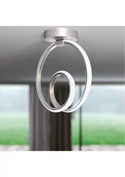 Elektroyou Orjin Gri Tekli Plafonyer LED: Modern ve Güçlü Aydınlatma Çözümü