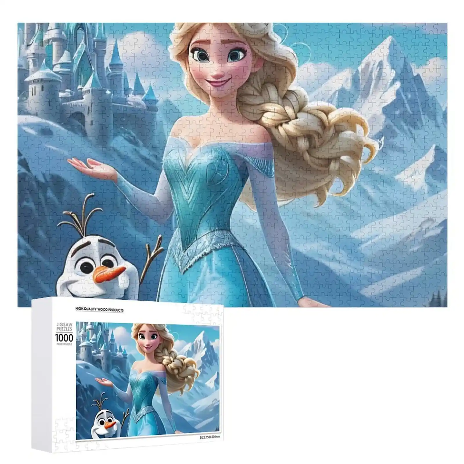 Elsa Puzzle ve Dekorasyon Fikirleri ile Çocuk Odalarına Büyülü Dokunuşlar