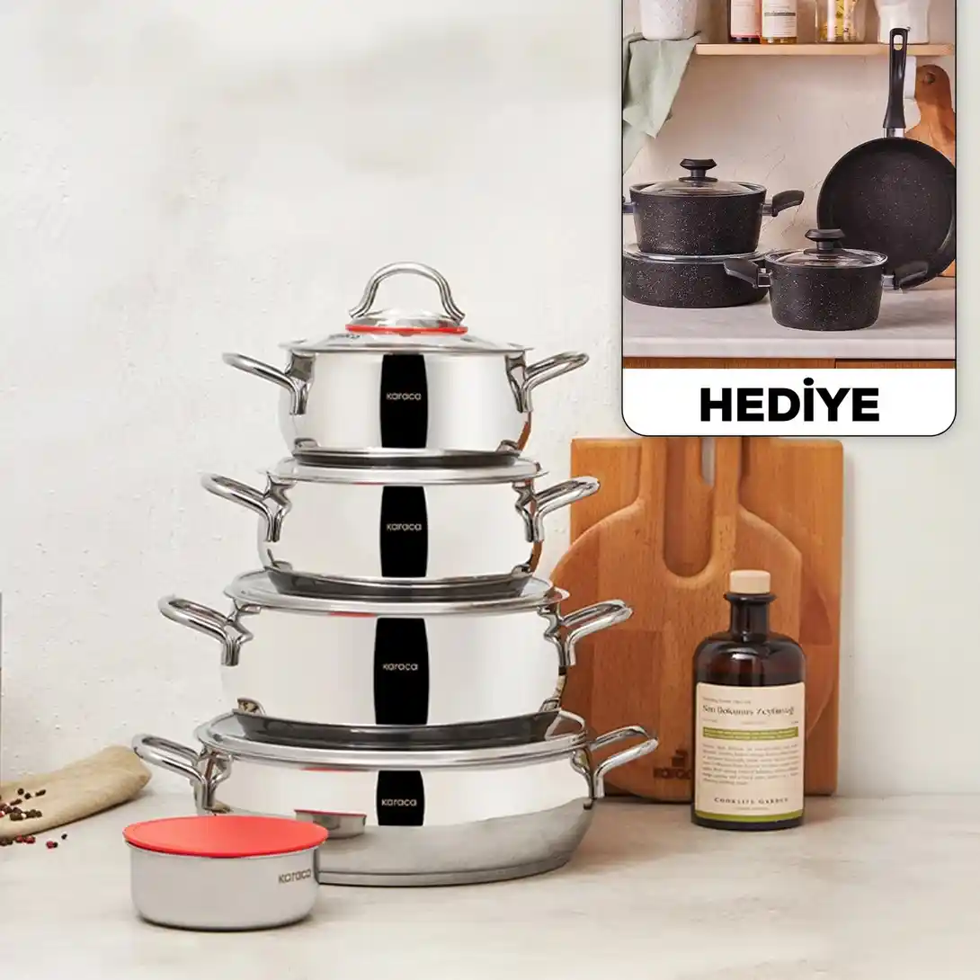 Emirgan Tencere Setleri ile Mutfakta Şıklık ve Fonksiyonellik Artırın