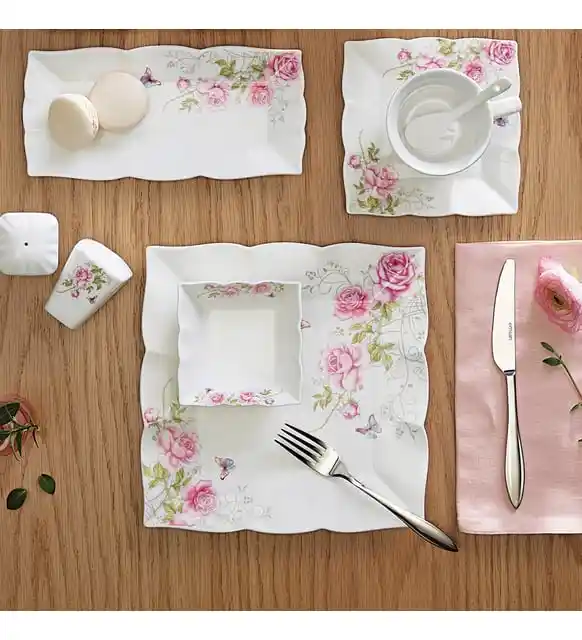 Emsan Marbella 32 Parça Porselen Kahvaltı ve Servis Takımı ile Şık Sofralar Yaratın