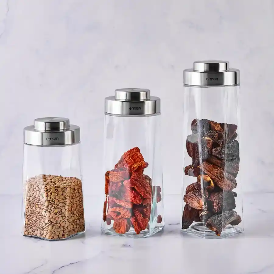 Emsan Pyramid Kavanoz ile Modern ve Şık Dekorasyon Çözümleri