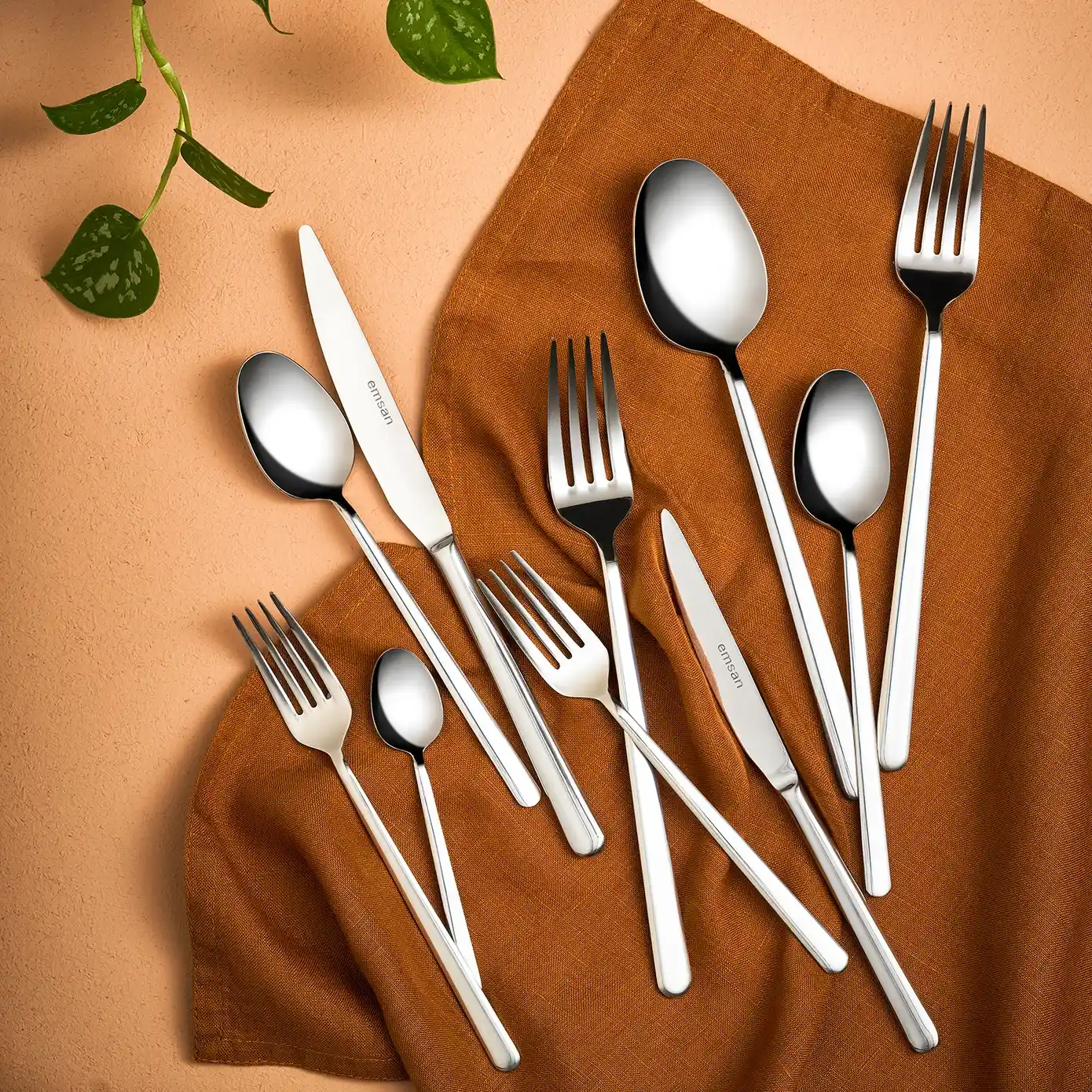 Emsan Sahara 84 Parça Dekorasyon Seti ile Evinize Şıklık ve Fonksiyonellik Katın