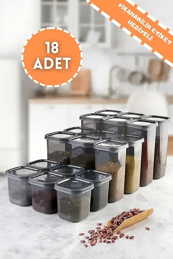 En İyi Saklama Kabı Seçimi: Estetik ve Fonksiyonellik Bir Arada Mutfaklar İçin