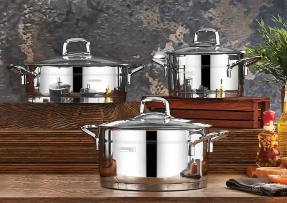 En Ucuz 3'lü Çelik Tencere Setleri ile Modern ve Şık Mutfak Dekorasyonu