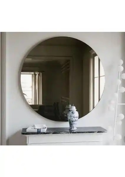 Enc Home 70 Cm Yuvarlak Ayna Modern ve Dayanıklı Tasarımıyla Dekorasyonunuza Şıklık Katar