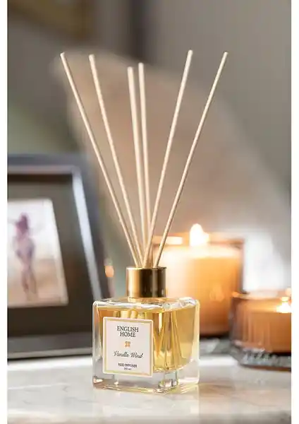 English Home Vanilla Wind Çubuklu Oda Kokusu: Şık ve Uzun Süre Kalıcı Ferahlatıcı Aroması
