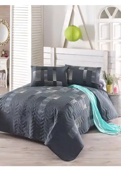 Eponj Home Kapitone Yatak Örtüsü Seti: Şık ve Pratik Yatak Dekorasyonu Çözümü