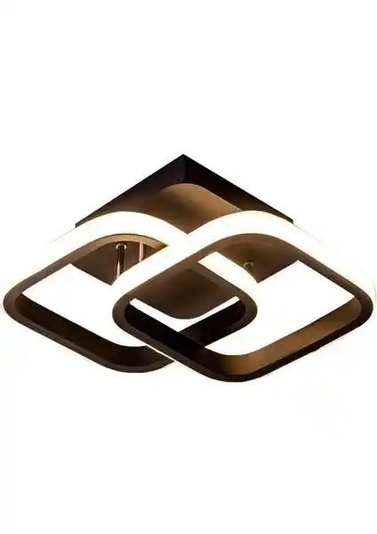 Eray Ay<dı>nlatma 9253 Plofonyer Siyah LED Avize, modern ve enerji tasarruflu aydınlatma seçeneği