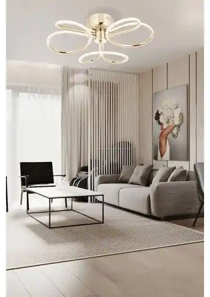 Eray Ay<dı>nlatma LED Avize Karşılaştırması: 1130-3 Gold ve 5100-4 Krom Modelleri