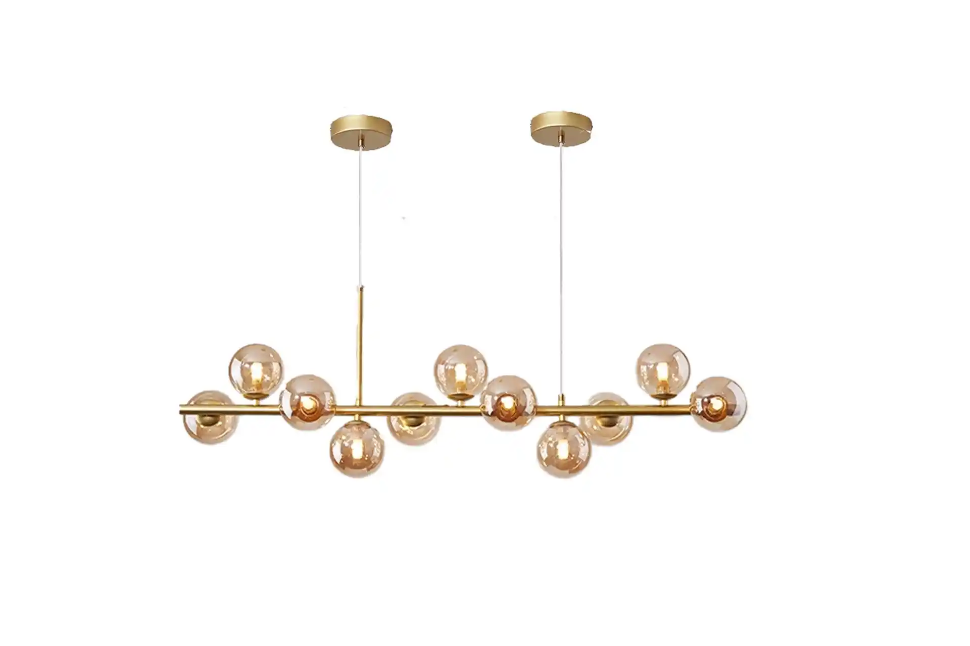 Eskitme Gold Avize ile Mekanlarınıza Zarif ve Şık Bir Dokunuş Katın