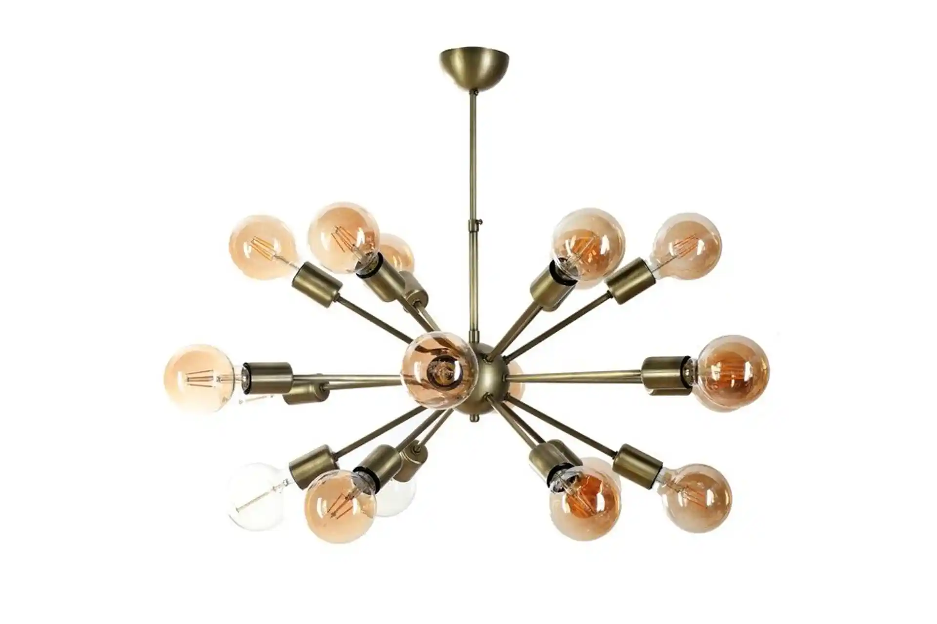 Eskitme Pirinç Avize ile Mekânlarınıza Zarif ve Vintage Dokunuşlar Katın