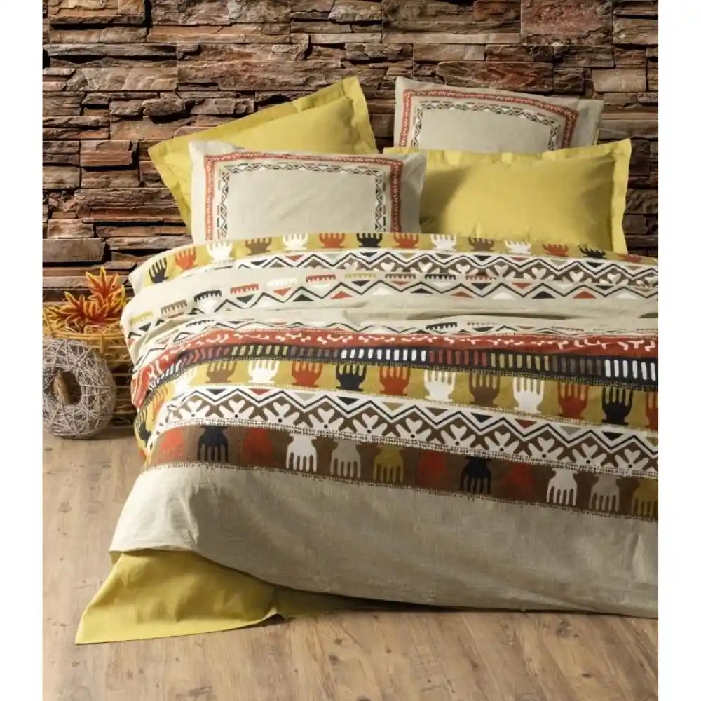 Etnik Desen Nevresim Takımlarıyla Dekorasyonunuzu Zenginleştirin ve Mekânınıza Karakter Katın