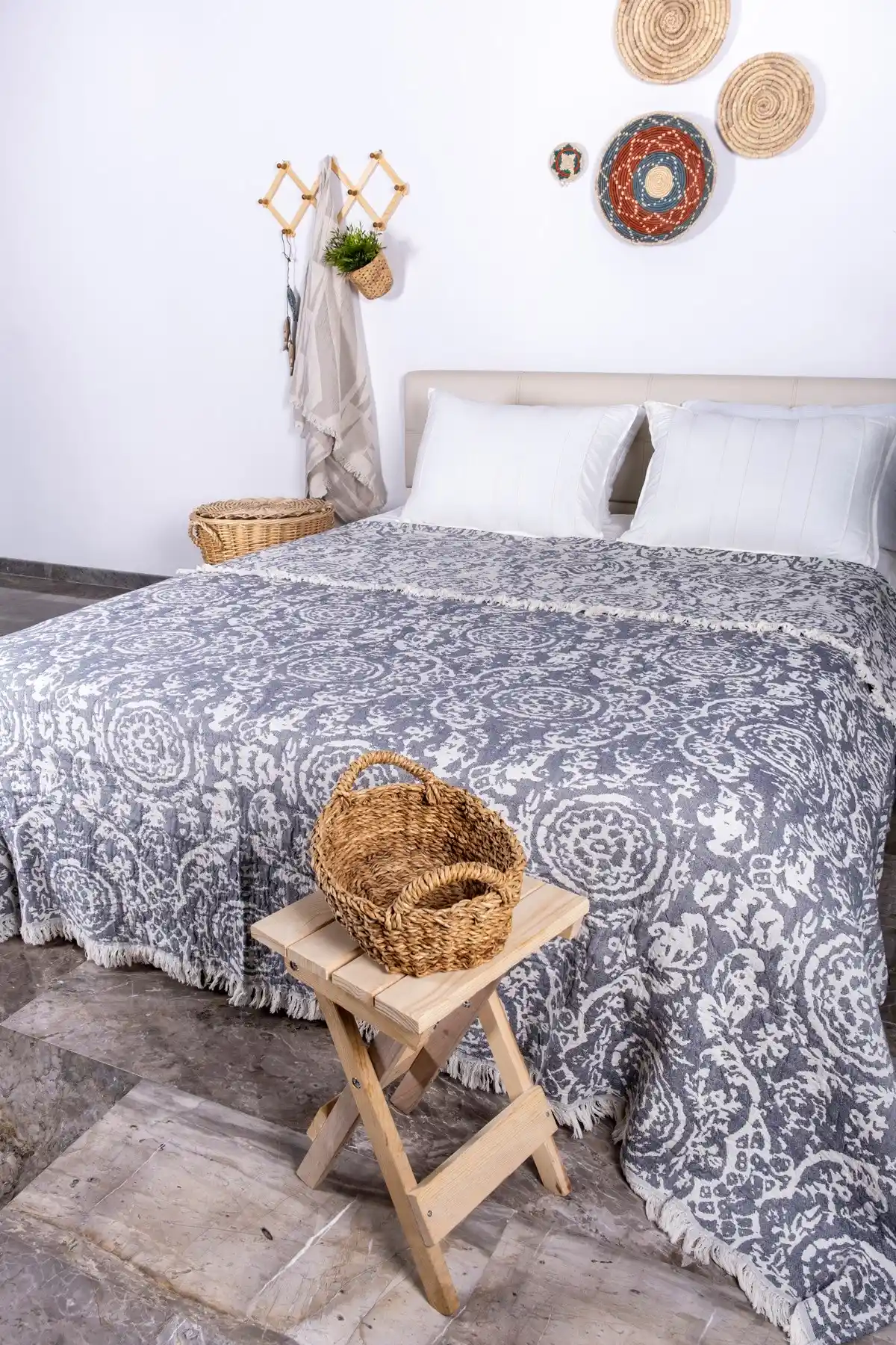 Etnik Yatak Örtüsü ile Renk ve Kültür Zenginliği Dekorasyonda Yenilik