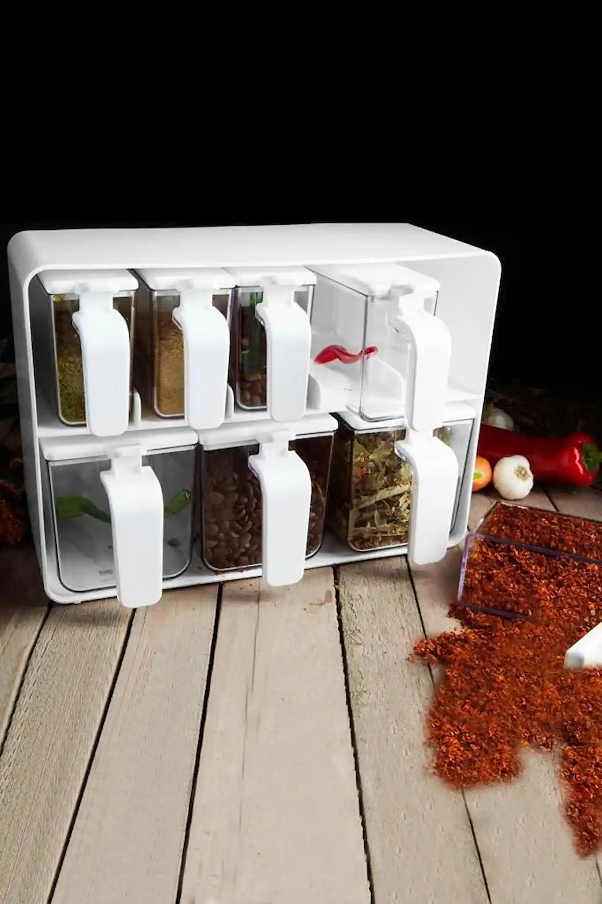 Ev Dekorasyonunu Zenginleştiren Estetik ve İşlevsel Baharatlık Seçenekleri